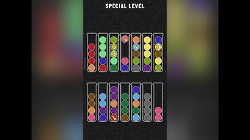 Ball Sort Special Level - Locked Ball (after Level 1445)