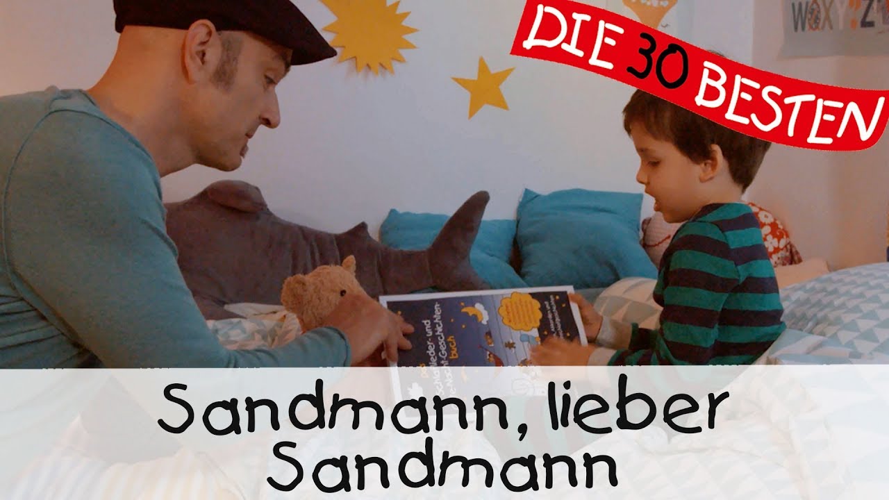 👩🏼 Sandmann, lieber Sandmann - Singen, Tanzen und Bewegen || Kinderlieder