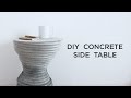 DIY Concrete Side Table | Concrete Casting Experiments DIY Concrete Side Table | Concrete Casting Experiments