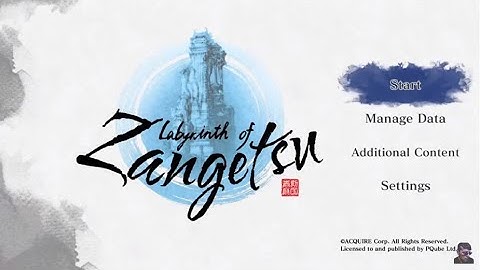 Labyrinth of Zangetsu - #1 - JRPG Dungeon Crawler, gameplay