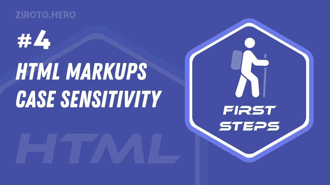 HTML Basics in Darija Arabic #4 markups Case Sensitivity - YouTube