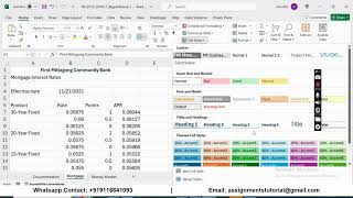 New Perspectives Excel 2019 | Module 2: End of Module Project 1 First Mittagong Community Bank
