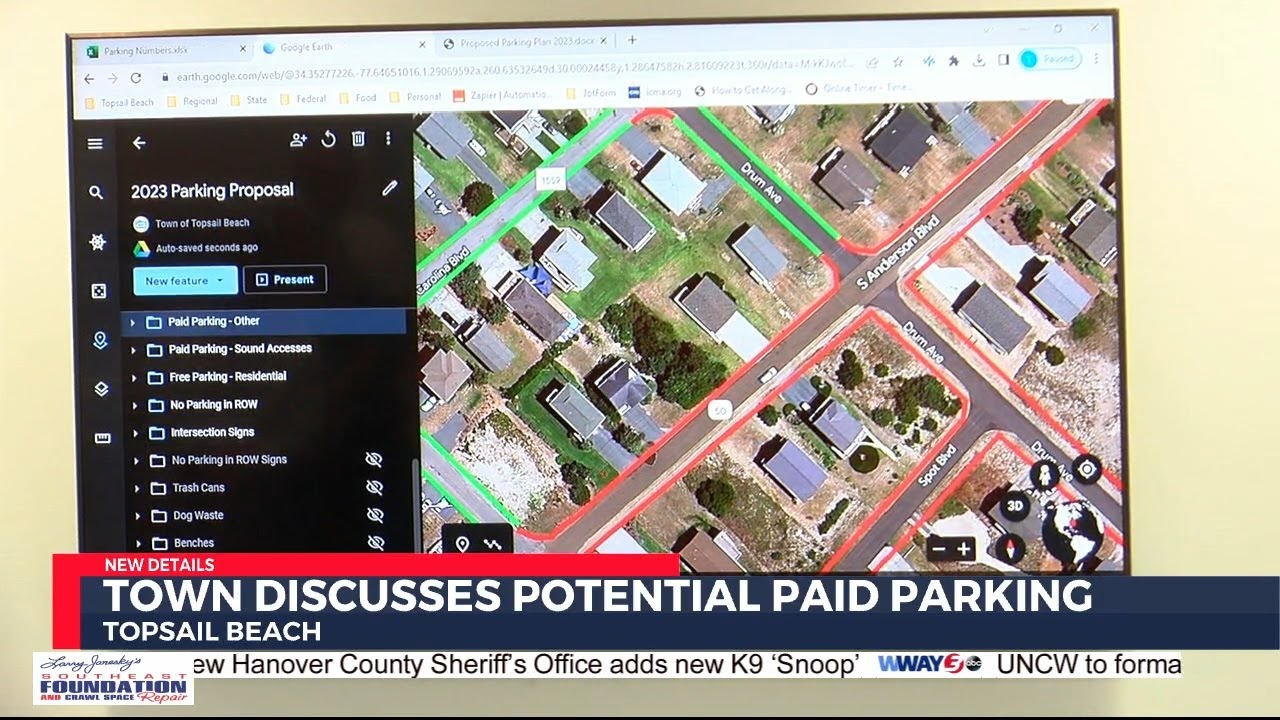 Topsail Beach holds public hearing to discuss proposal of paid parking
