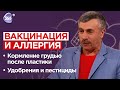 Вакцинация и аллергия, кормление грудью после пластики | Школа доктора Комаровского