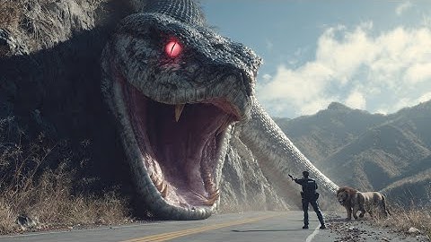 Brave Heroes Save Hyperactive Lion from Giant Python’s Terrifying Attack 🐍