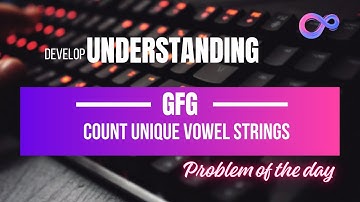 Count Unique Vowel Strings