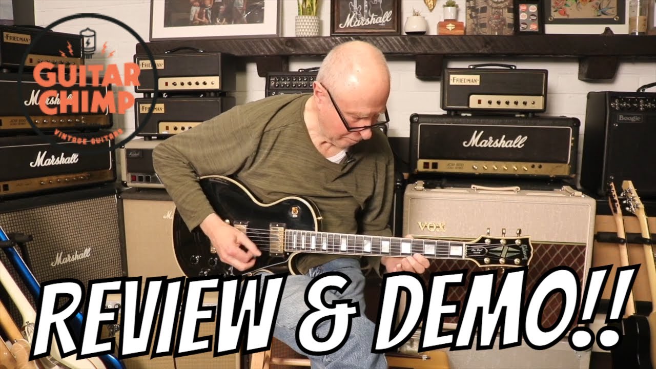 93 Gibson Pre Historic '57 Reissue Les Paul Custom | Review & Demo