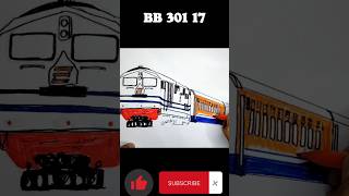 Tutorial menggambar kereta BB 301 17 Tutorial menggambar kereta BB 301 17