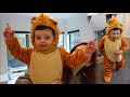 DRESSING UP OUR BABY NOAH AS A LION FOR LION KING *SHER PUTT* 🦁