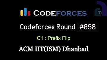 C1. Prefix Flip | Codeforces Round #658 (Div 2) | CF Editorials | ACM IIT(ISM) Dhanbad