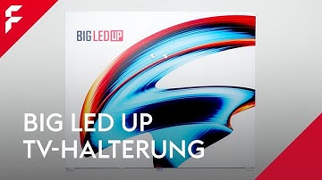 BIG LED UP: TV-Halterung | FLYERALARM Expo Systems
