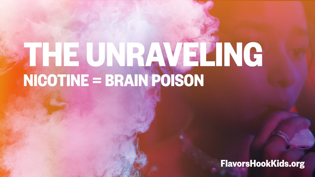 Dangers Of Vaping The Unraveling Nicotine Brain Poison Youtube