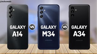 Samsung A14 5G vs Samsung M34 5G vs Samsung A34 5G || Price | Review