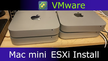 VMware ESXi Install on a Mac Mini - A1347
