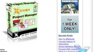 Xtreme Project Manager - Free Internet Marketing Software screenshot 2