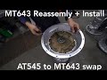 ALLISON REBUILT MT643 - Reassembly + DYNO test. AT545 Swap.