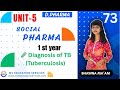 🧪 Diagnosis of TB (Tuberculosis) | Social Pharmacy | D.Pharm 1st Year | Unit 5