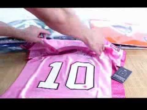 pink manning broncos jersey
