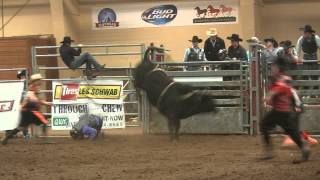 Colby Reilly 86 on 5 Star's 02 Big Hoss in Kalispell, MT (PBR) '14
