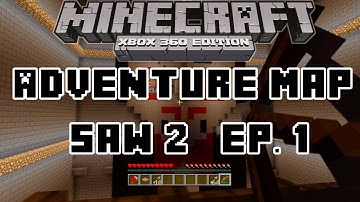 Minecraft Xbox 360: Puzzle map Saw 2 - Ep. 1