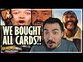 WE BOUGHT ALL OF BOBS CARDS?! - Hearthstone Battlegrounds