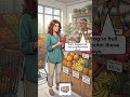 Buy some fruits in the market 🍇🍎 English Conversation #englishforbeginners #dailyenglish