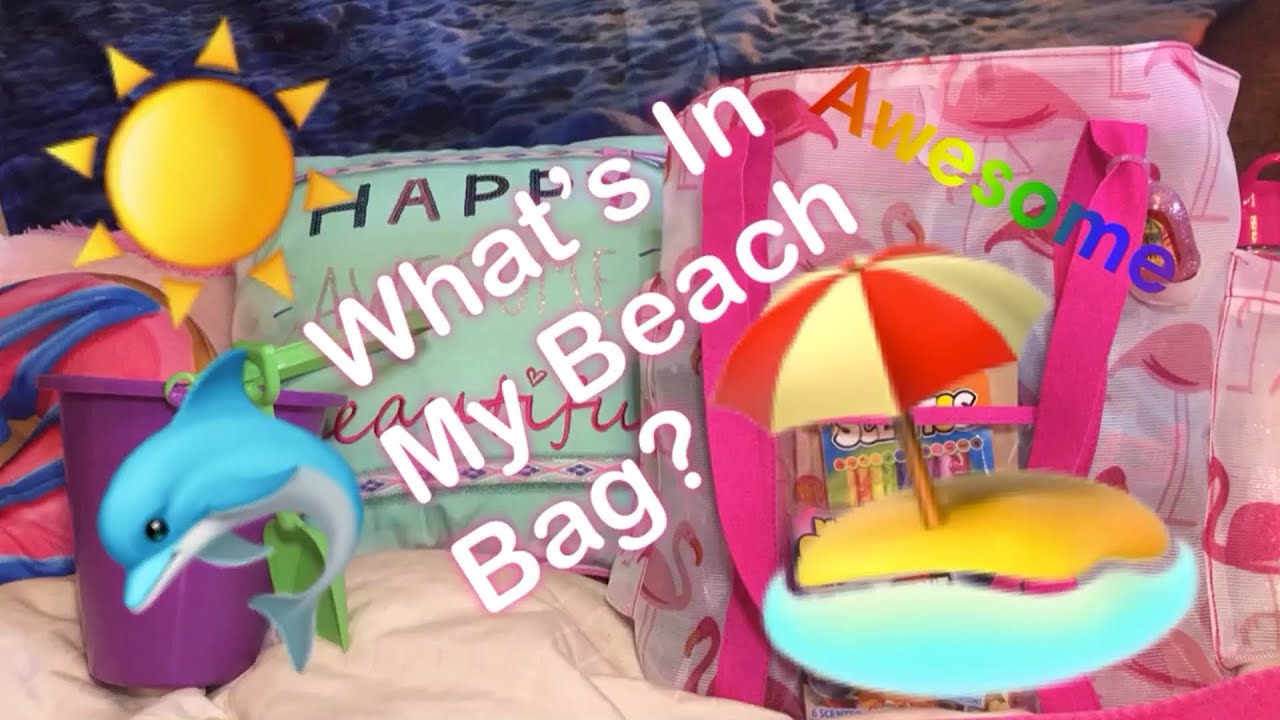 What’s In My Beach Bag - Kids