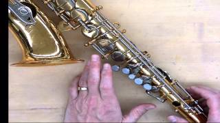 Saxophone Disassembly I