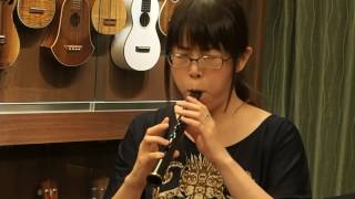 Michi-san Plays Black Orpheus on Xaphoon @ Ukulele Mania, 2016/07/23