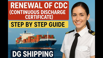 How To Renew The CDC Online. Step By Step Guide. #Renewal #CDC #Renew #dgshipping  #MMD #mumbai