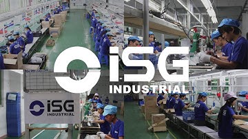 iSG Industrial - Factory Assembly Line (4K video)