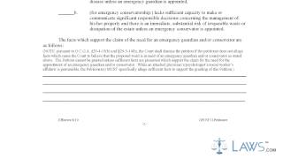 Petition for Appointment of an Emergency Guardian