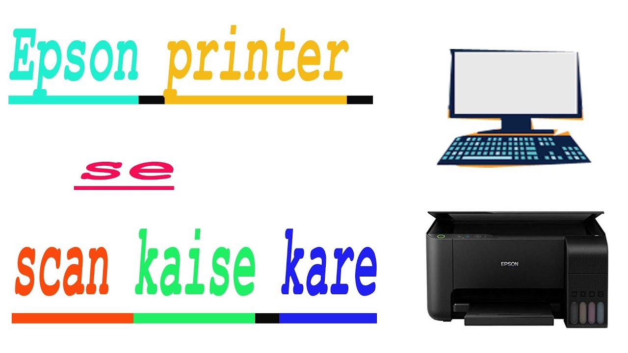 epson printer se scan kaise kare ,printer se scan kaise kare. YouTube