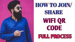 Wifi QR Code Share/Join Full Process In Hindi How To Join And Share Wifi QR Code screenshot 4