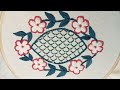 Beautiful Hand Embroidery Design | Amazing Hand Embroidery Flower Design | Flower Embroidery