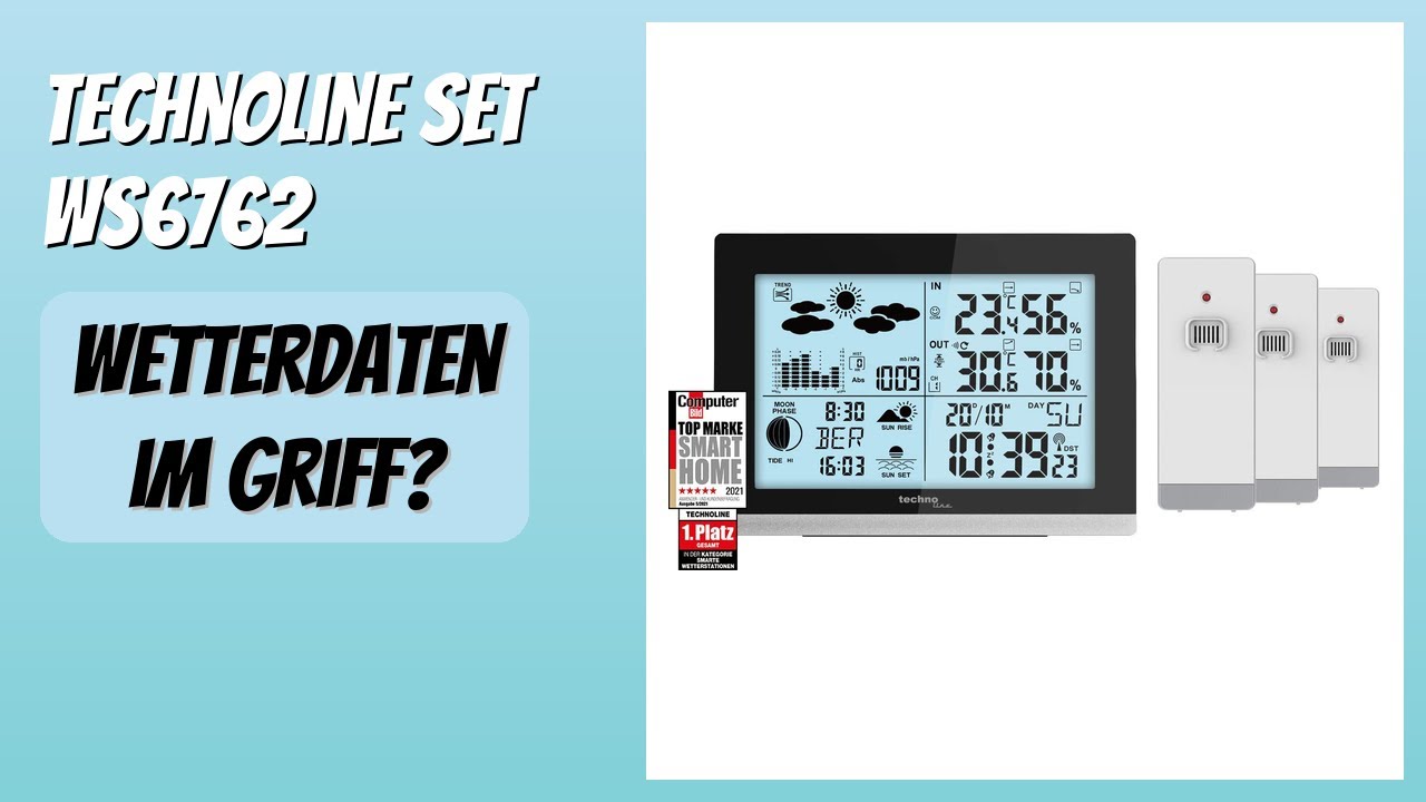 BEWERTUNG (2025): Technoline Set WS6762. Infos