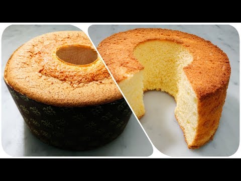 はじめてのシフォンケーキ作り サラダ油不使用 おいしいドロップケーキへの道 ビルソンローラーズ Youtube