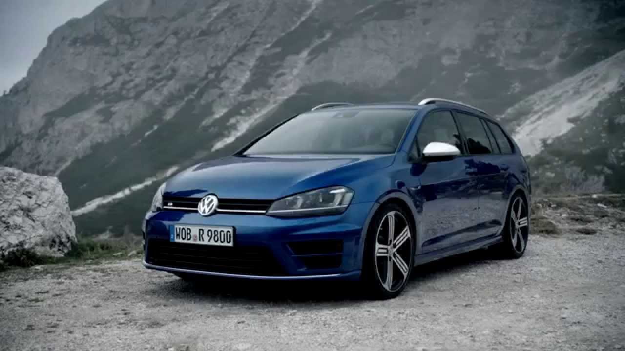 Volkswagen Golf R Variant Teaser | AutoMotoTV - YouTube