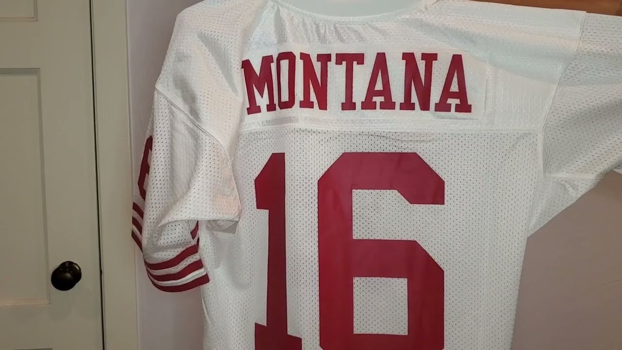Unboxing Authentic 1989 Joe Montana 49ers Jersey! Mitchell & Ness
