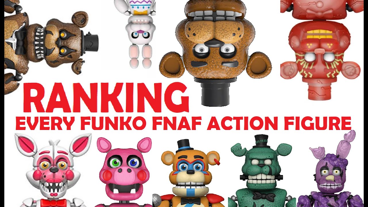 Every Five Nights at Freddy's Pop Figure Ranked 