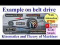 Belt Drive, Numerical on belt drive, power transmitted in belt drive, #solution #gtu #belt #power