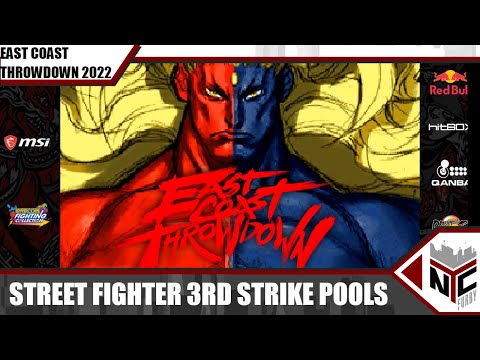 Street Fighter 3rd Strike East Coast Throwdown 2022 Pools [4K/60FPS]