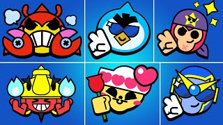 Pins For All Skins By Snokie | If Every Skin Had A Pin | Brawl Stars