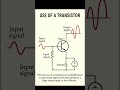 Use Of Transistor in Best Way #shorts #trending