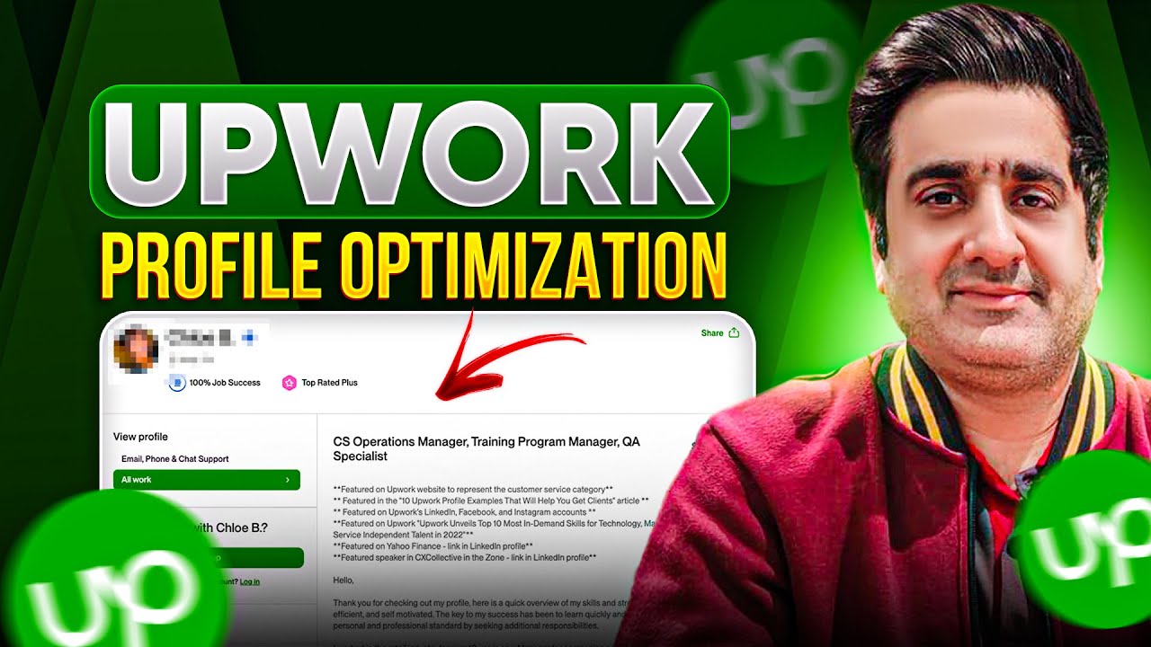 Upwork Profile Creation & Optimization 2026 | How to Create an Upwork ...