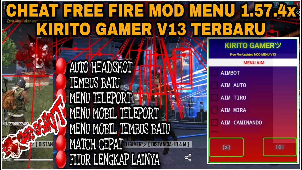 cheat ff mod menu