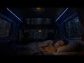 Rain Sounds for Sleeping - Relaxing Rain on Cozy Car ⛈ Deep Sleep Rain ASMR - Peaceful Rain Ambience