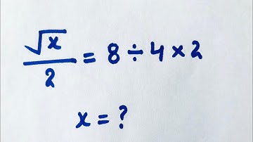 Find the value of x ? 🤔  Math