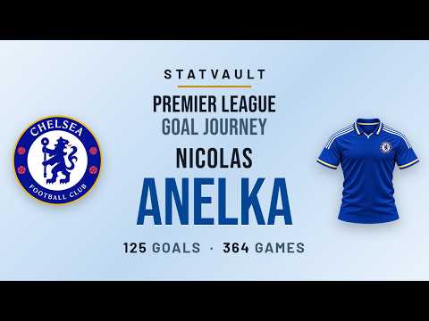 Nicolas Anelka Premier League Goal Journey