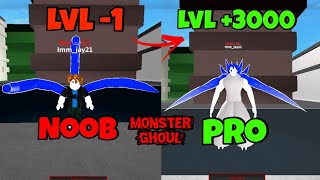 [Monster Ghoul] TimeLapse (Ghoul) Leveling Up! - How To Level Up Fast?